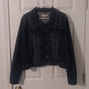 Artisan Ny Dark Denim Jean Jacket